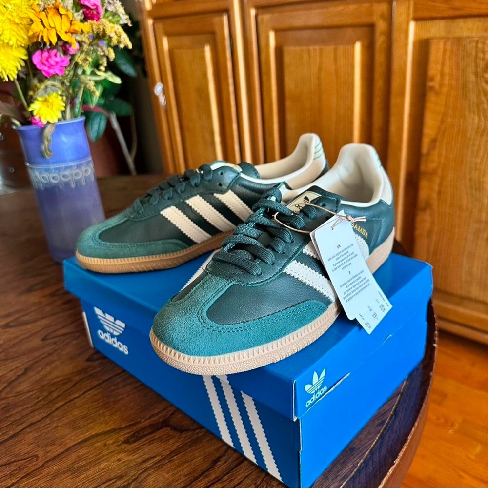 Adidas Forest Green Sneakers